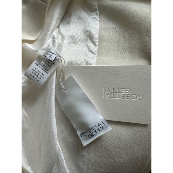 NWT Rosetta Getty Strapless Cargo Top Size 6 $1450 - Picture 9 of 12